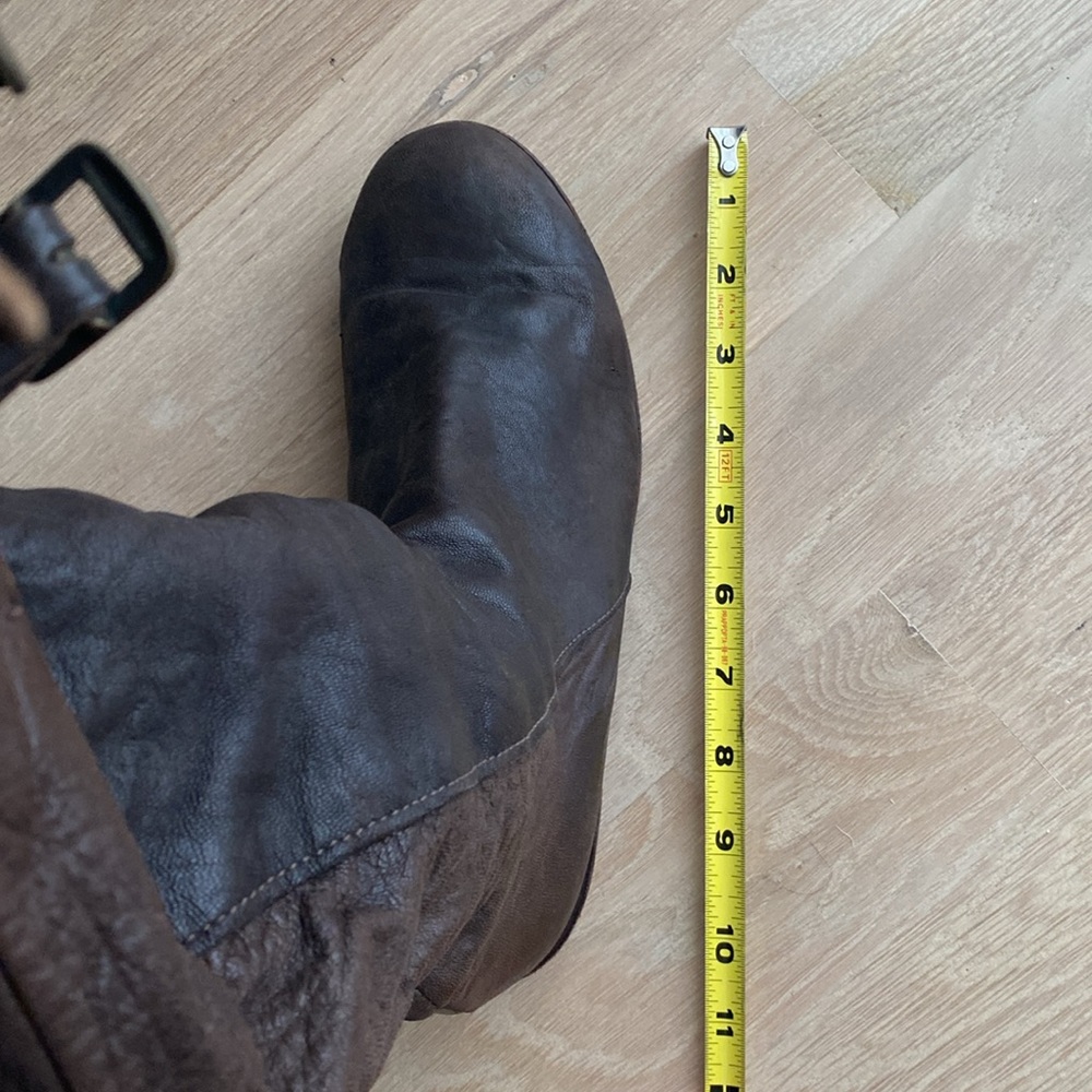 Anouk Chocolate Brown Boots - Picture 8 of 10